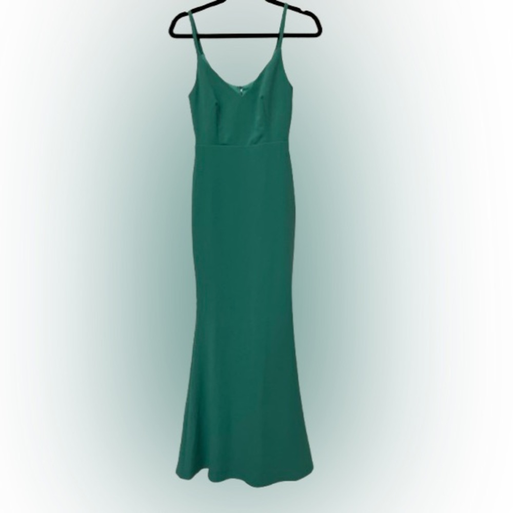 Lulu's Green Formal Maxi Dress size XS